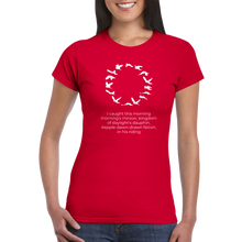 Load image into Gallery viewer, The Windhover - Womens T-shirt - printed front only
