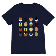 Load image into Gallery viewer, Bird Eggs - Unisex V-Neck T-shirt