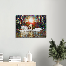 Load image into Gallery viewer, Two Swans - Canvas
