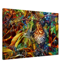 Load image into Gallery viewer, All the thrushes were magic thrushes - Canvas