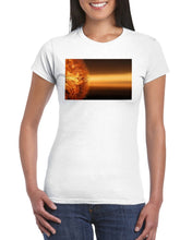 Load image into Gallery viewer, Dandelion Dawn 2 - Womens T-shirt