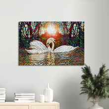 Load image into Gallery viewer, Two Swans - Canvas