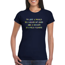 Load image into Gallery viewer, To see world in a grain - Women's T-shirt