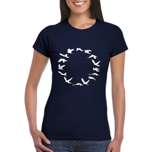Load image into Gallery viewer, The Windhover - Womens T-shirt - printed front and back