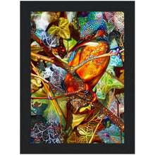 Load image into Gallery viewer, The Queenfisher - print with frame