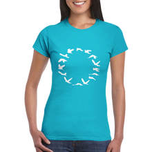Load image into Gallery viewer, The Windhover - Womens T-shirt - printed front and back