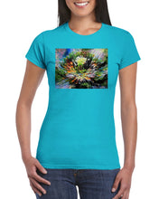 Load image into Gallery viewer, Clematis World - womens t-shirt