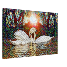 Load image into Gallery viewer, Two Swans - Canvas