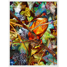 Load image into Gallery viewer, The Queenfisher - print with frame