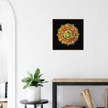 Load image into Gallery viewer, Autumn Leaves - print with frame