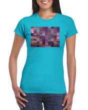 Load image into Gallery viewer, Sky Strips - Women's T-shirt