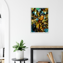 Load image into Gallery viewer, The kingfisher - print + frame