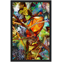 Load image into Gallery viewer, The Queenfisher - print with frame