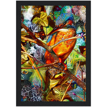 Load image into Gallery viewer, The Queenfisher - print with frame