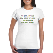 Load image into Gallery viewer, To see world in a grain - Women's T-shirt