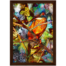 Load image into Gallery viewer, The Queenfisher - print with frame