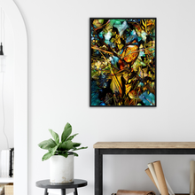 Load image into Gallery viewer, The kingfisher - print + frame