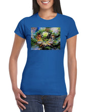 Load image into Gallery viewer, Clematis World - womens t-shirt