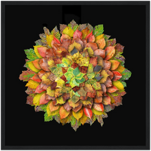 Load image into Gallery viewer, Autumn Leaves - print with frame