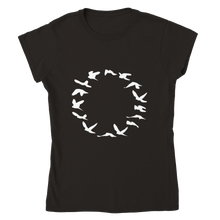 Load image into Gallery viewer, The Windhover - Womens T-shirt - printed front and back