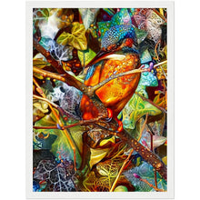 Load image into Gallery viewer, The Queenfisher - print with frame