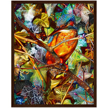 Load image into Gallery viewer, The Queenfisher - print with frame