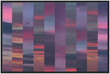 Load image into Gallery viewer, Sky Strips - print with frame