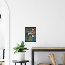 Load image into Gallery viewer, Snowdrop - print with frame