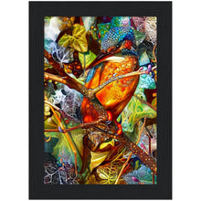 Load image into Gallery viewer, The Queenfisher - print with frame