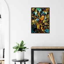 Load image into Gallery viewer, The kingfisher - print + frame