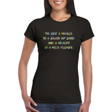 Load image into Gallery viewer, To see world in a grain - Women's T-shirt