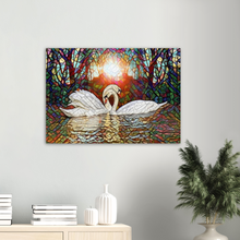 Load image into Gallery viewer, Two Swans - print, no frame
