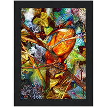 Load image into Gallery viewer, The Queenfisher - print with frame
