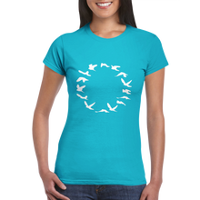 Load image into Gallery viewer, The Windhover - Womens T-shirt - printed front and back

