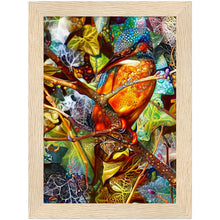 Load image into Gallery viewer, The Queenfisher - print with frame
