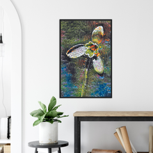 Load image into Gallery viewer, Snowdrop  - print with frame
