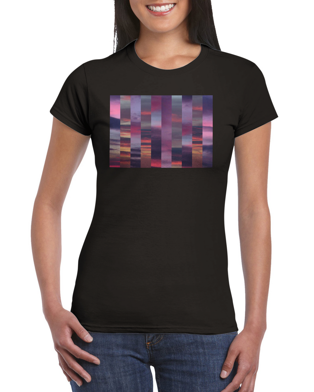 Sky Strips - Women's T-shirt