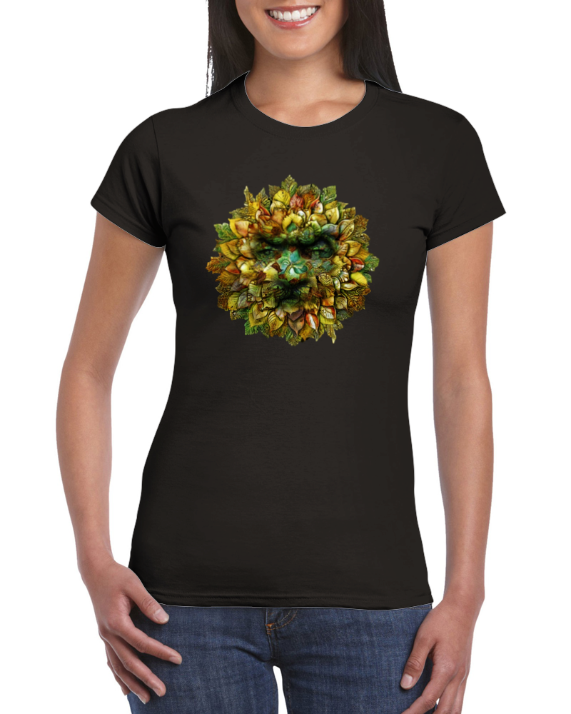 Green Man -  Womens  T-shirt