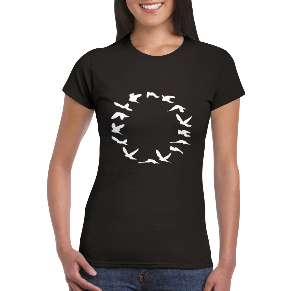 The Windhover - Womens T-shirt - printed front and back