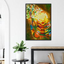 Load image into Gallery viewer, Dreamweb - - painterly version -  Print with Frame

