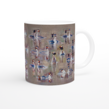 Load image into Gallery viewer, Displaying Grebes - mug
