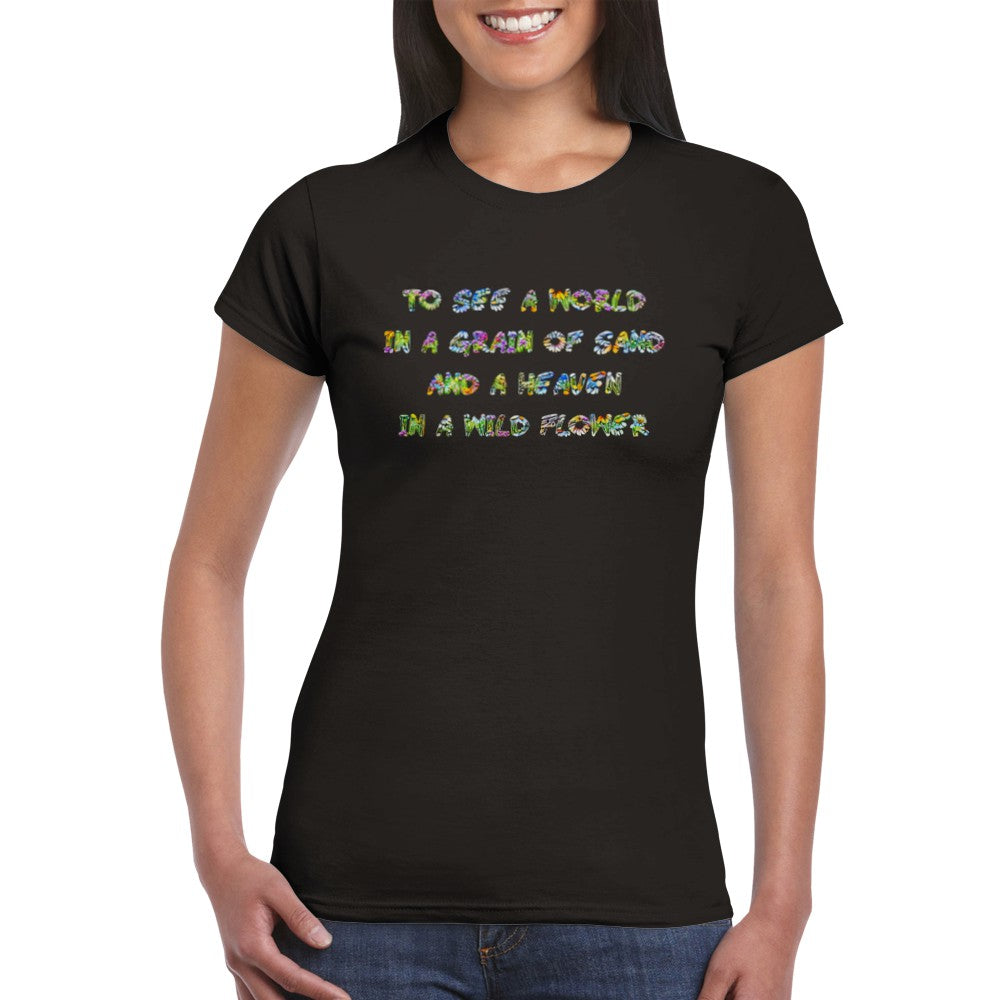 To see world in a grain - Women's T-shirt
